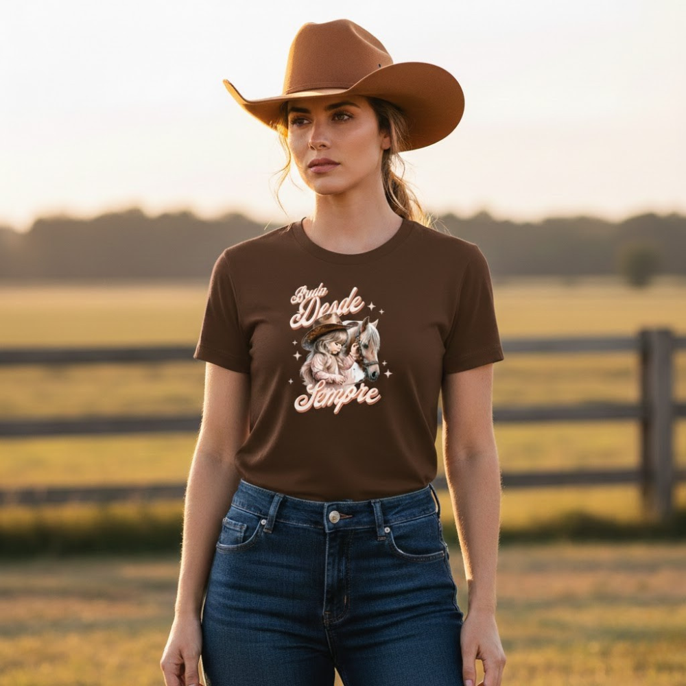 Camiseta Bruta Desde Sempre
