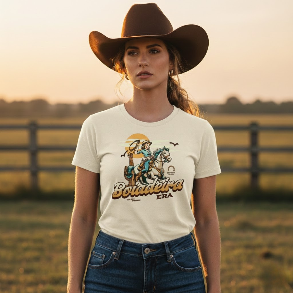 Camiseta Era da Boiadeira Fio de Arame