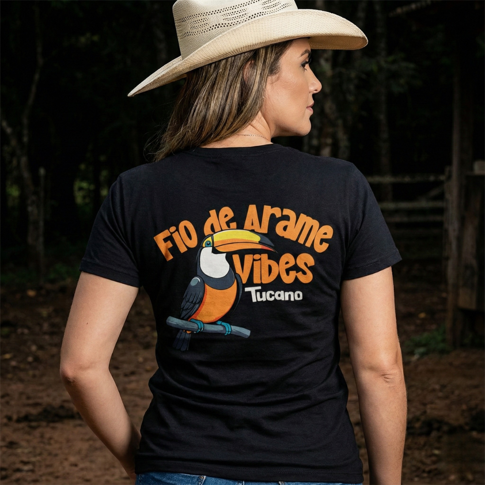 Camiseta Fio de Arame Vibes Tucano