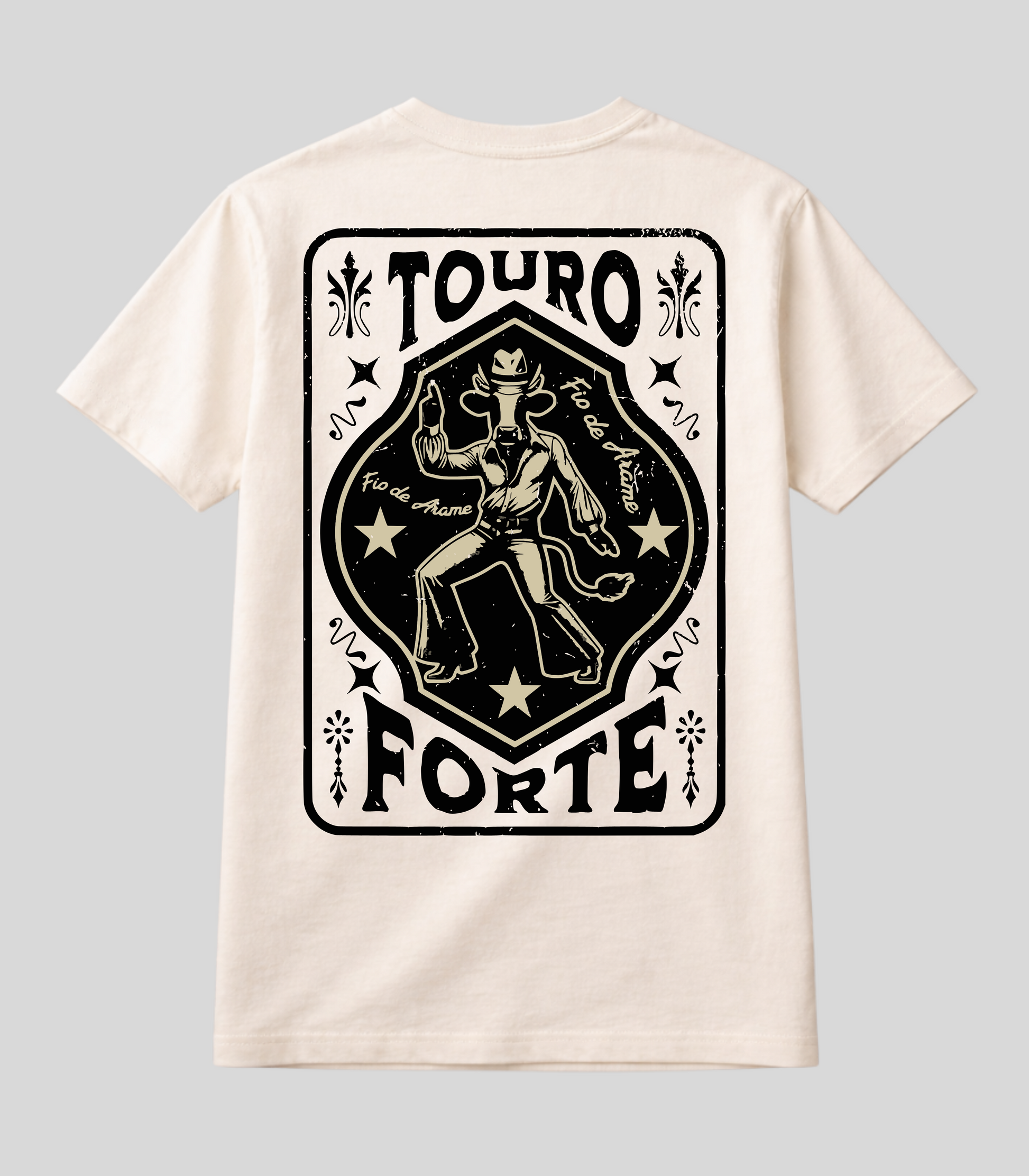 Camiseta Fio de Arame Touro Forte Elvis Presley