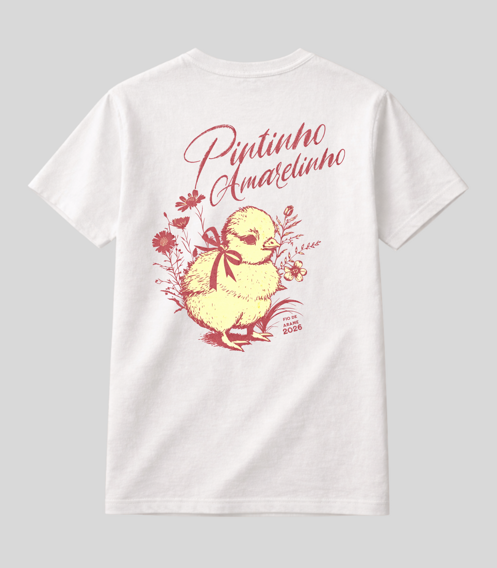 Camiseta Pintinho Amarelinho Roça Edition