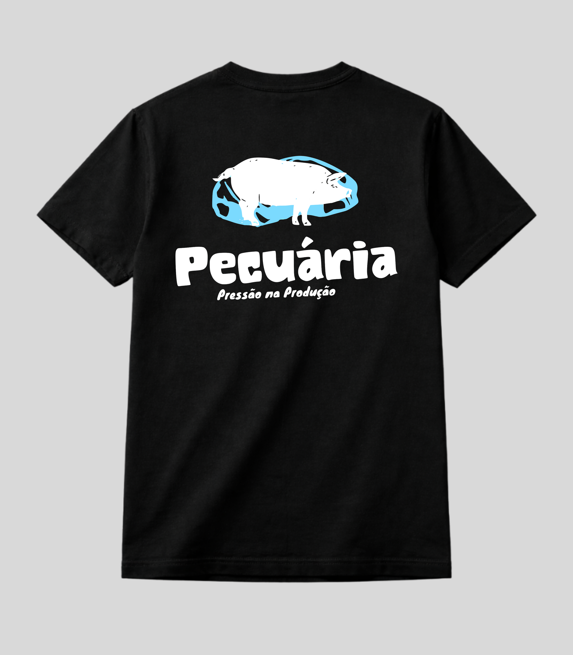 Camiseta Pecuária Pressão na Produção Suinos