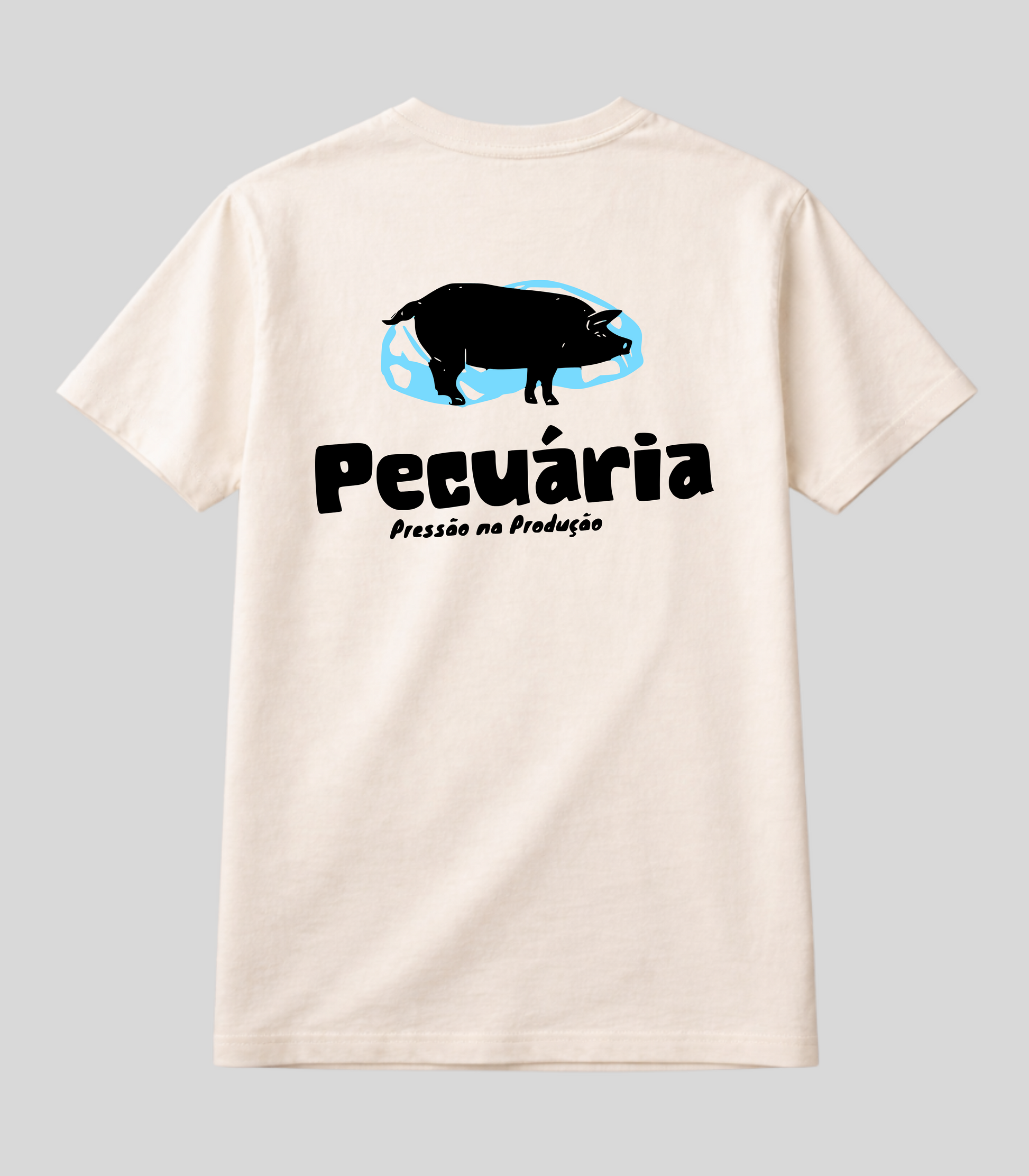 Camiseta Pecuária Pressão na Produção Suinos