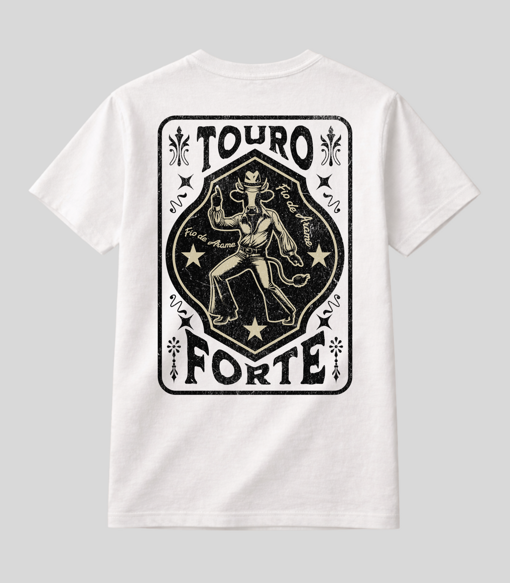 Camiseta Fio de Arame Touro Forte Elvis Presley