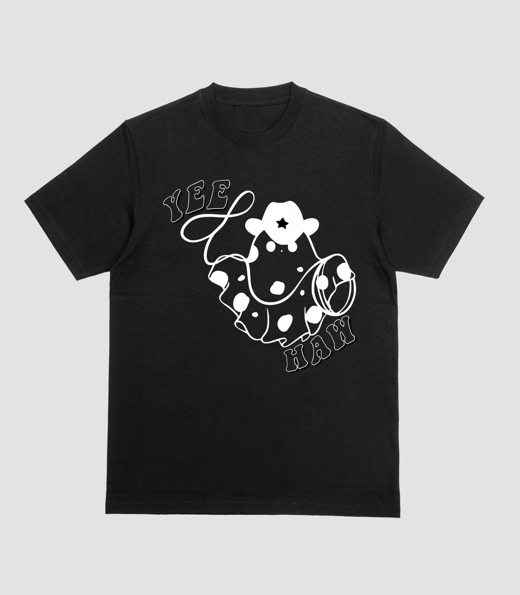 Camiseta Fantasma do West Yee Haw Fio de Arame