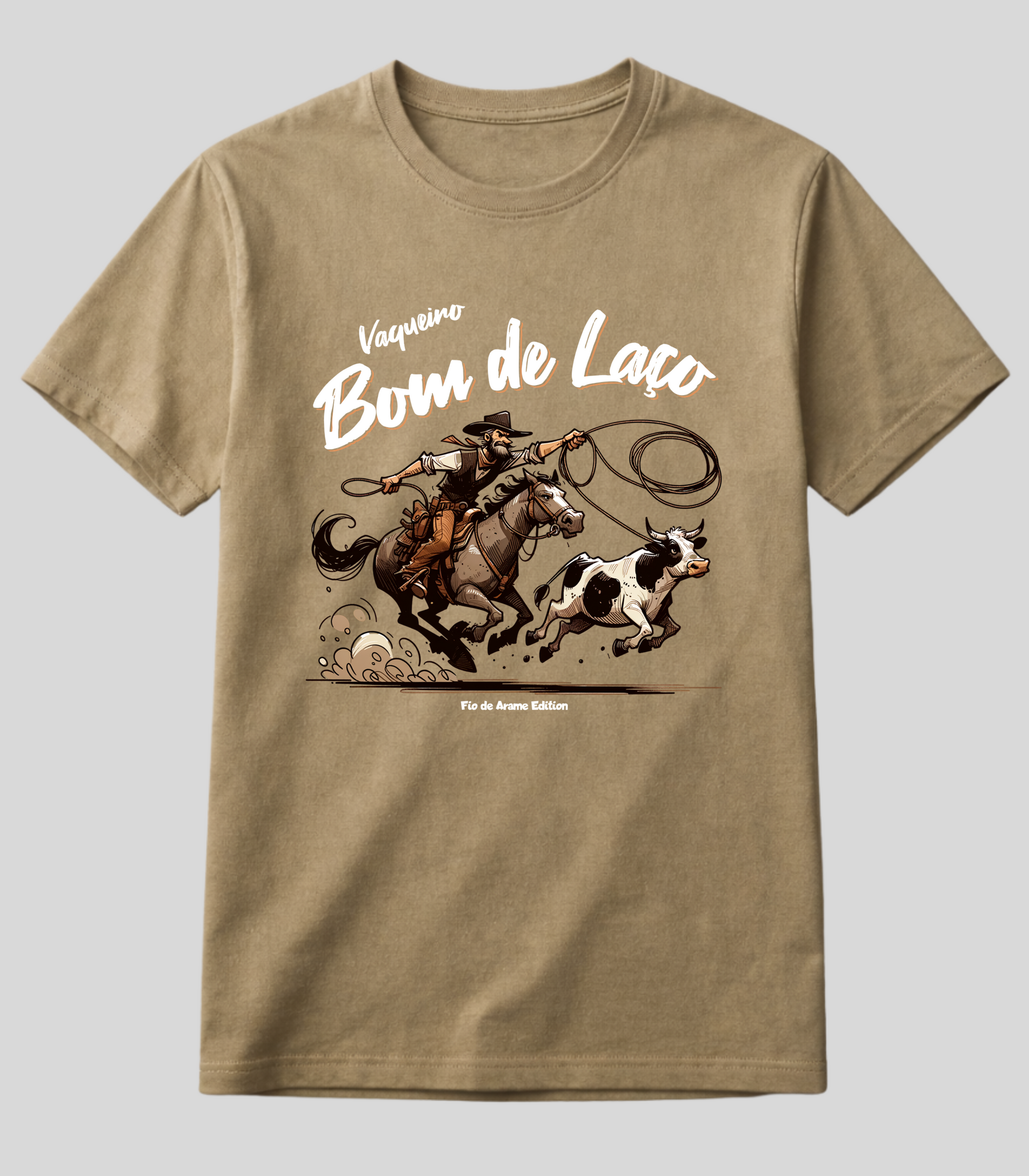 Camiseta Bom de Laço Fio de Arame