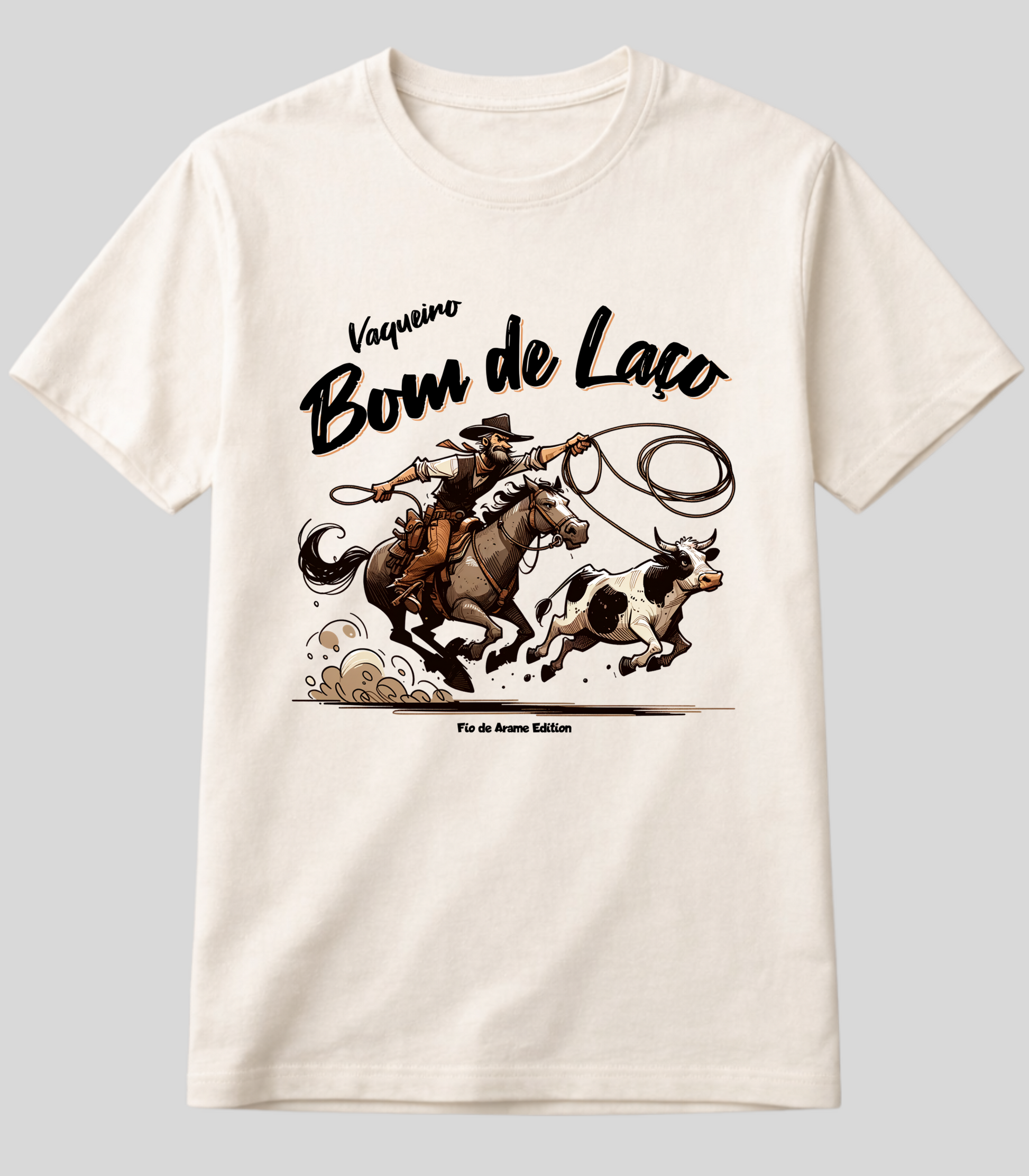 Camiseta Bom de Laço Fio de Arame