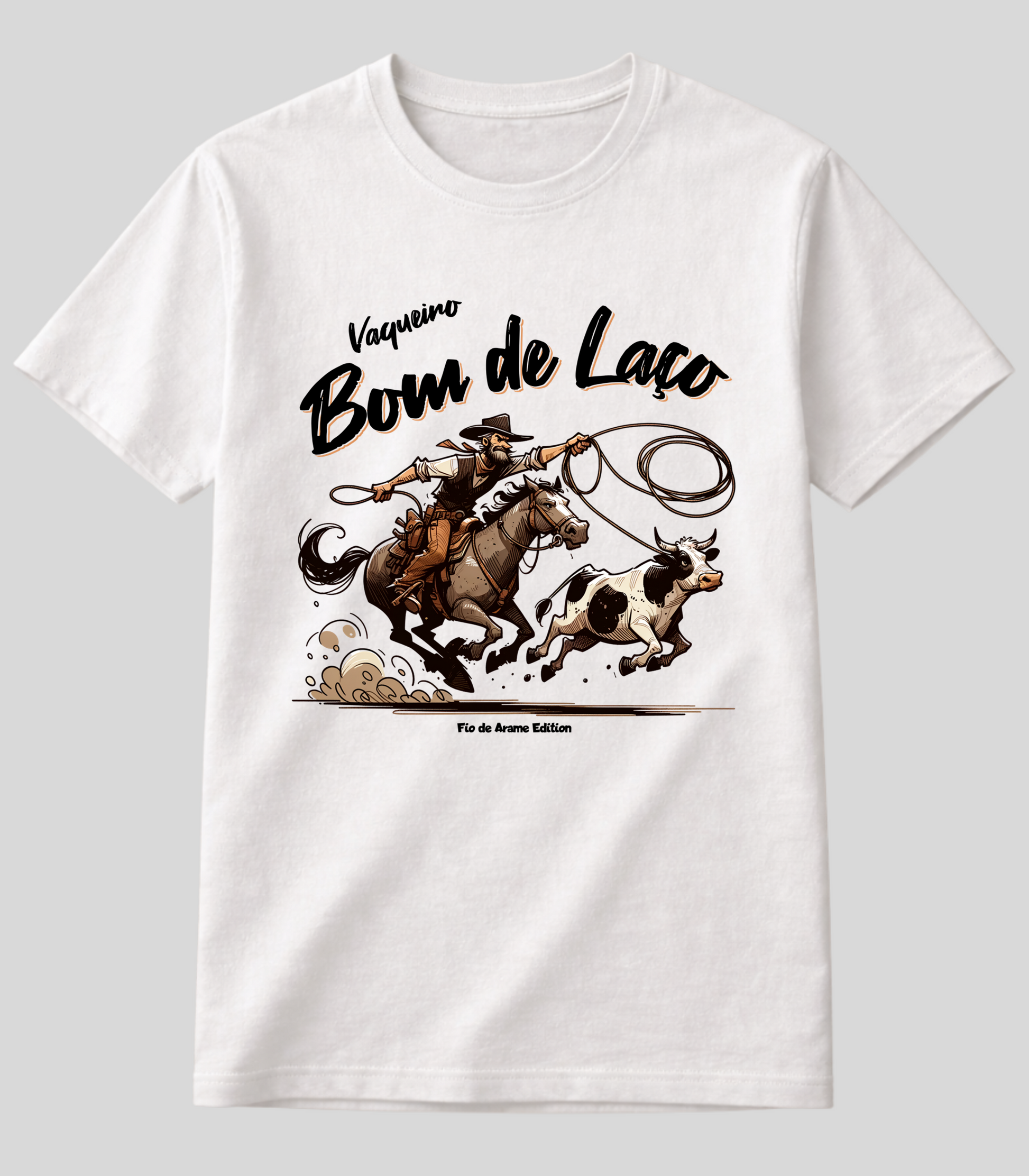 Camiseta Bom de Laço Fio de Arame