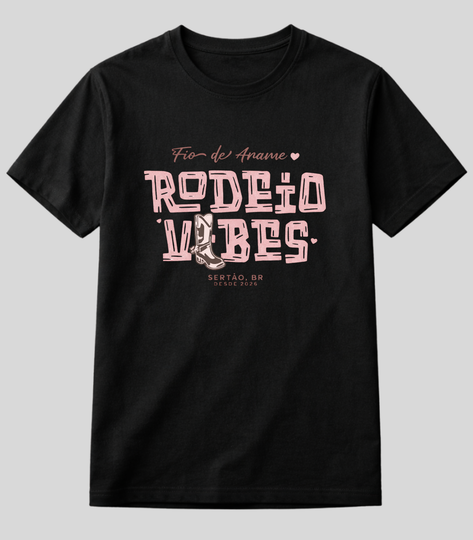 Camiseta Rodeo Vibes Fio de Arame Rodeio