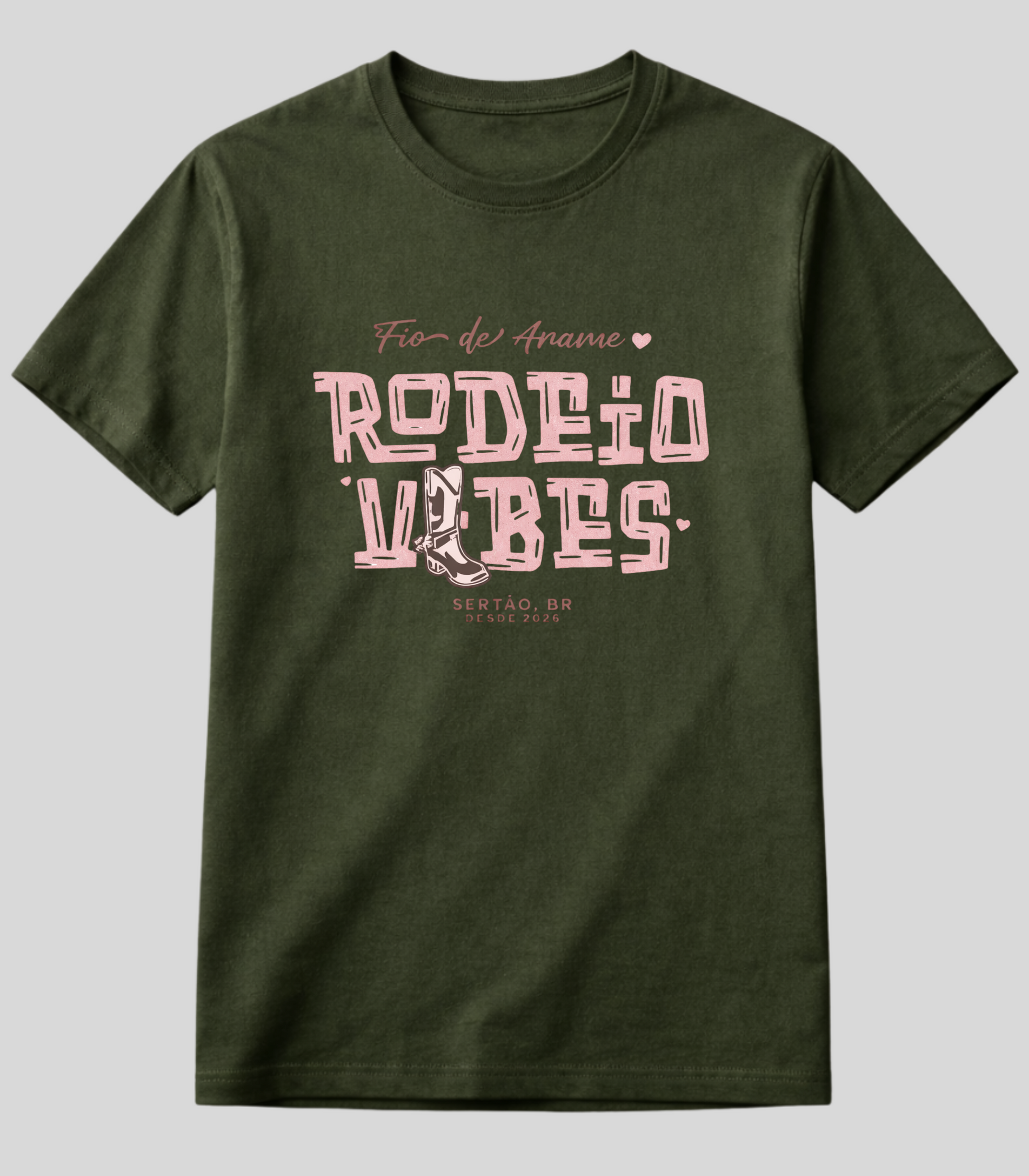 Camiseta Rodeo Vibes Fio de Arame Rodeio