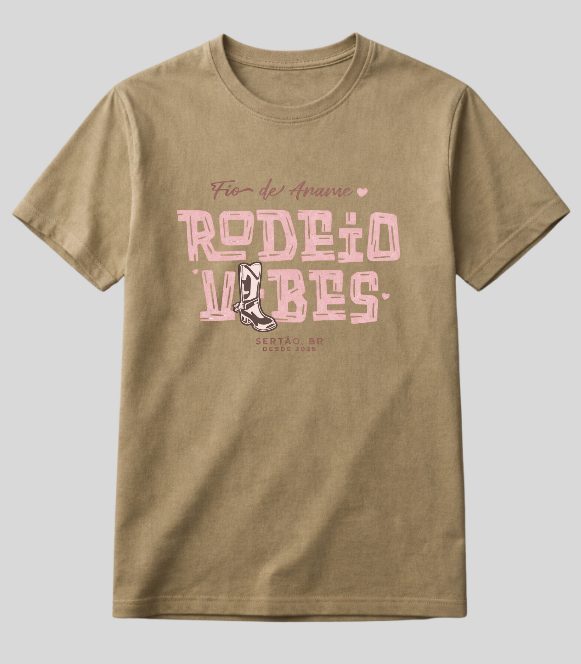 Camiseta Rodeo Vibes Fio de Arame Rodeio