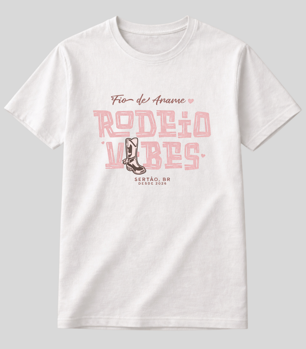 Camiseta Rodeo Vibes Fio de Arame Rodeio