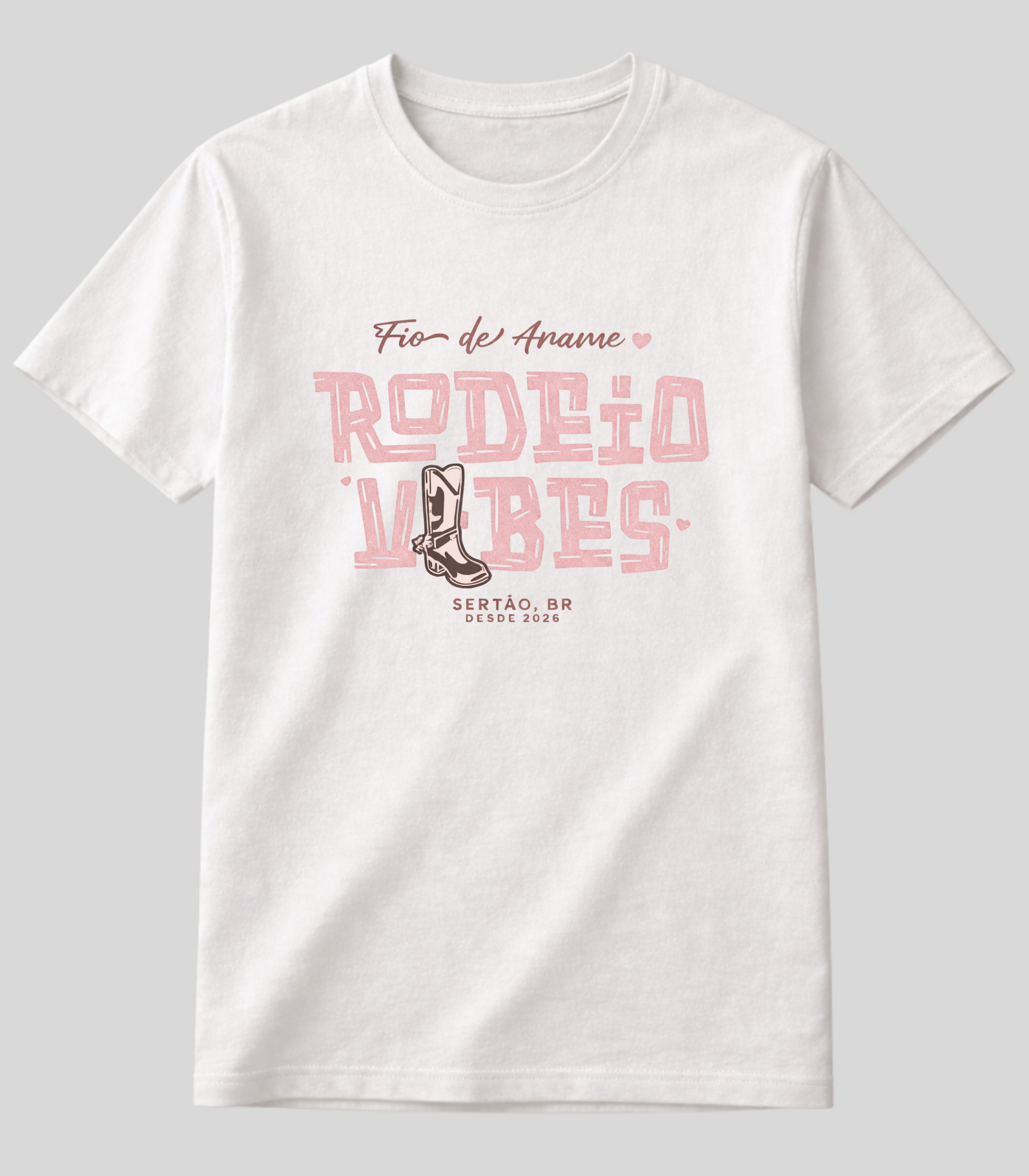 Camiseta Rodeo Vibes Fio de Arame Rodeio