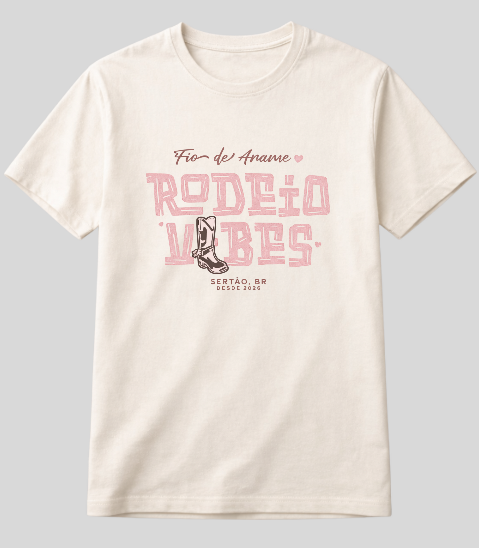 Camiseta Rodeo Vibes Fio de Arame Rodeio