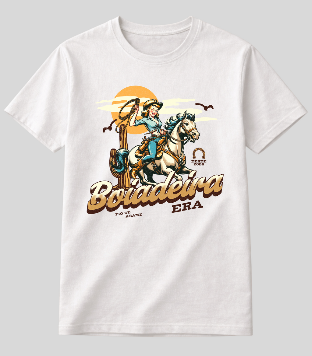 Camiseta Era da Boiadeira Fio de Arame