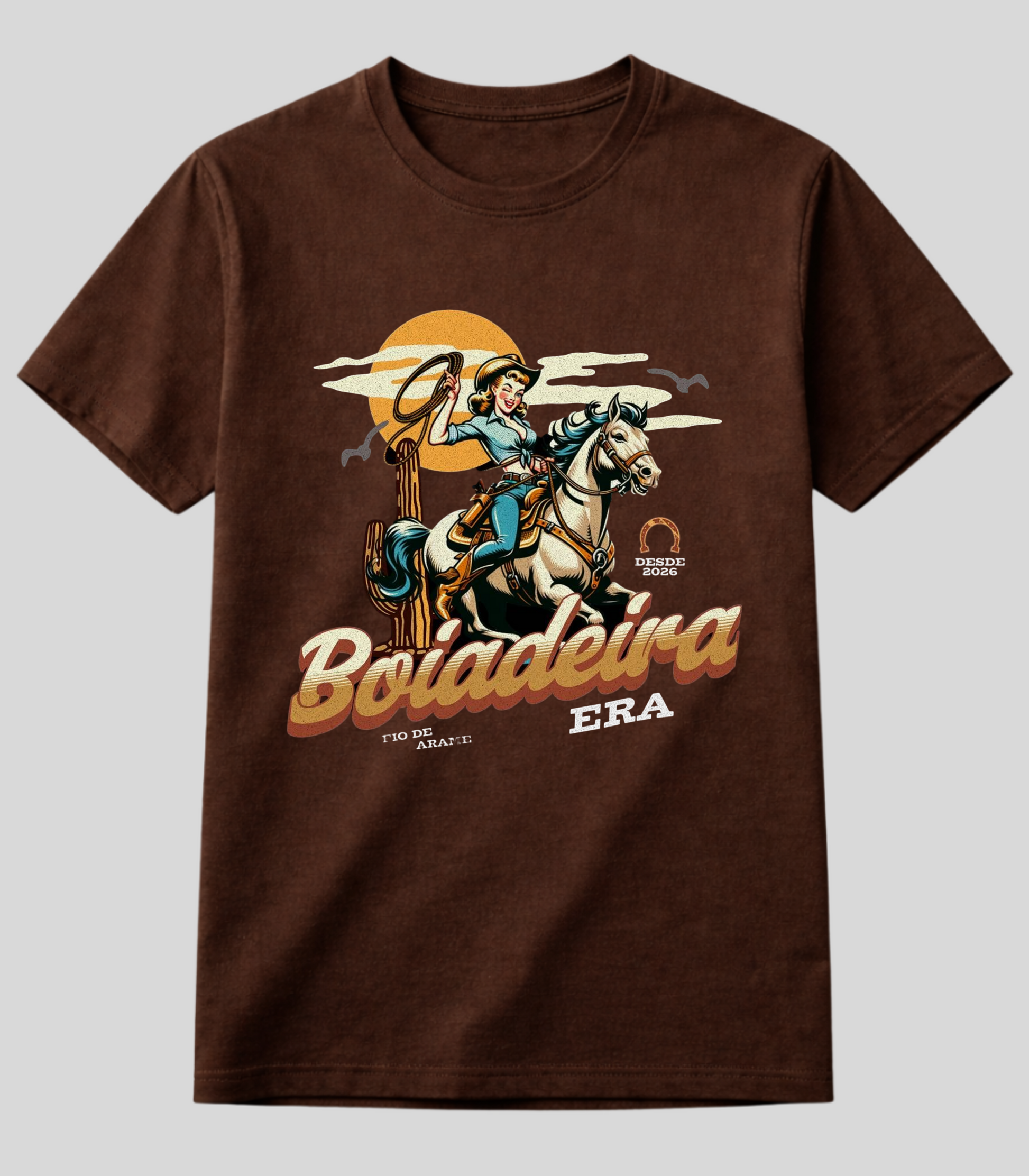 Camiseta Era da Boiadeira Fio de Arame