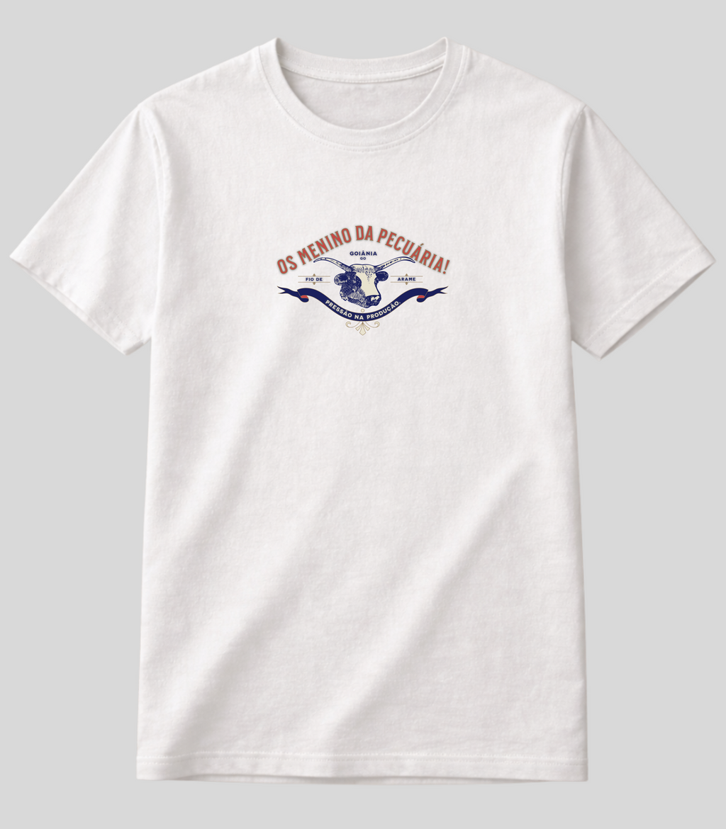 Camiseta Os Menino da Pecuária Fio de Arame