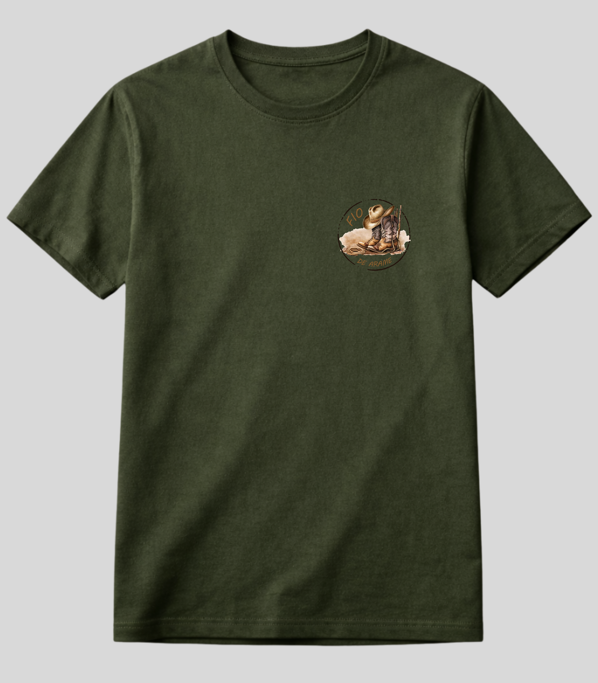 Camiseta Ranch and Rodeo Fio de Arame Rodeio