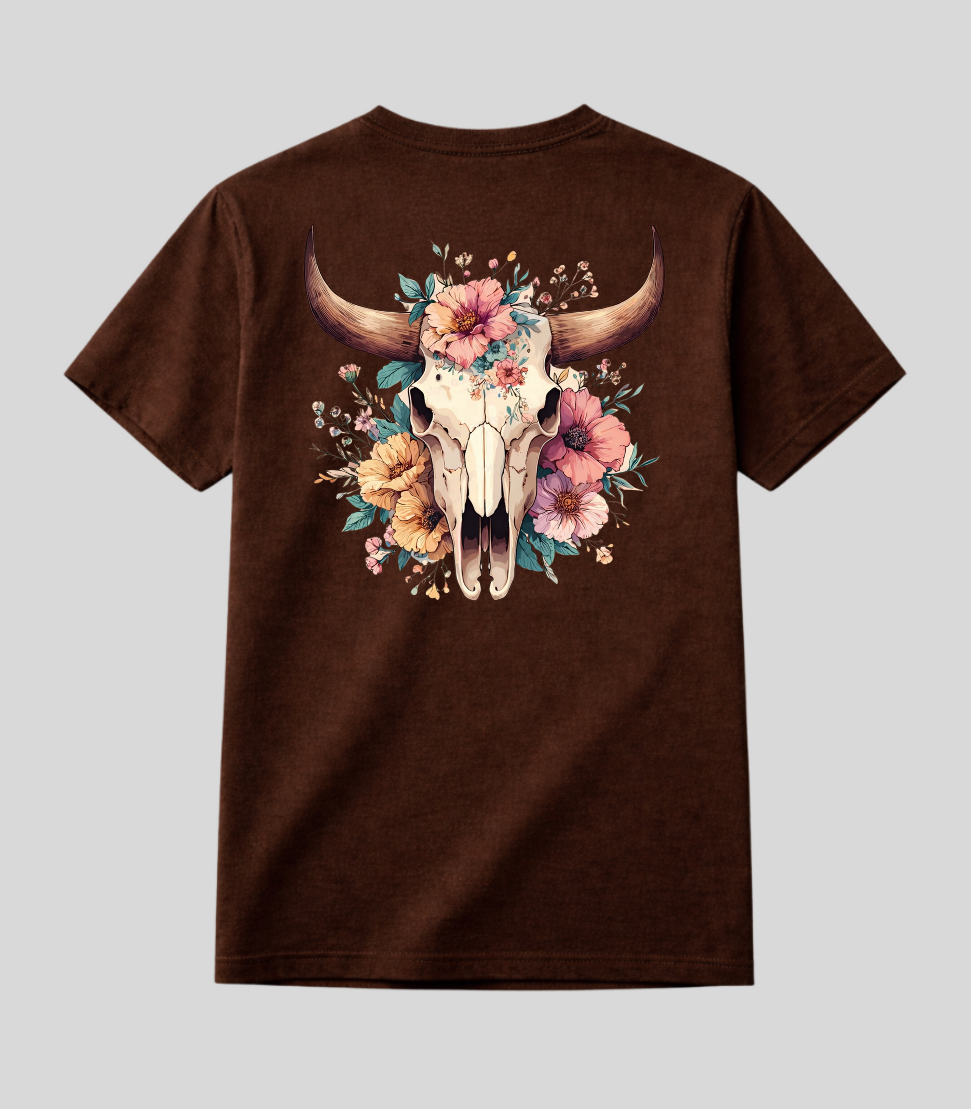 Camiseta Caveira de Boi Boiadeira Fio de Arame