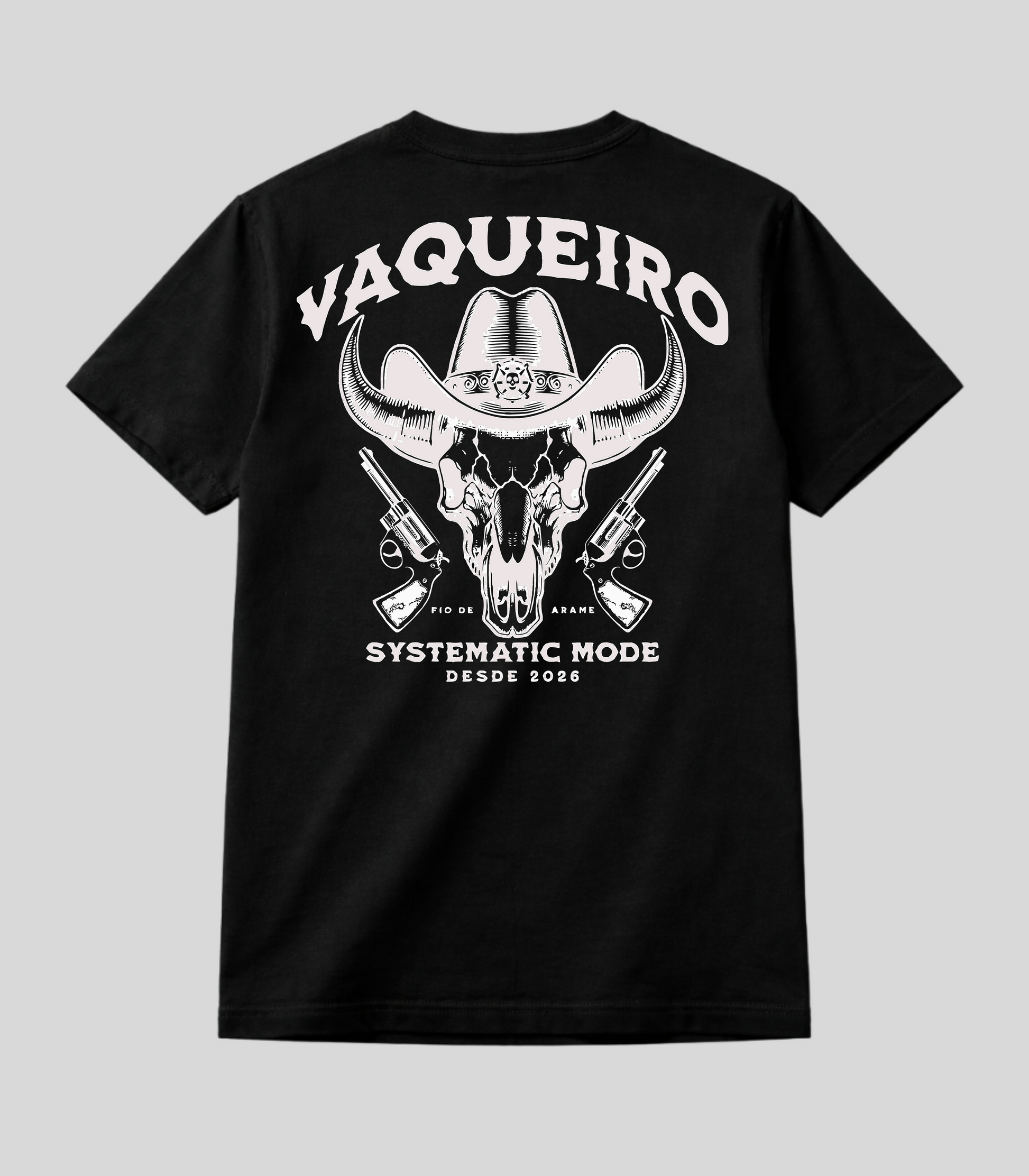 Camiseta Bruto Vaqueiro Gun Fio de Arame