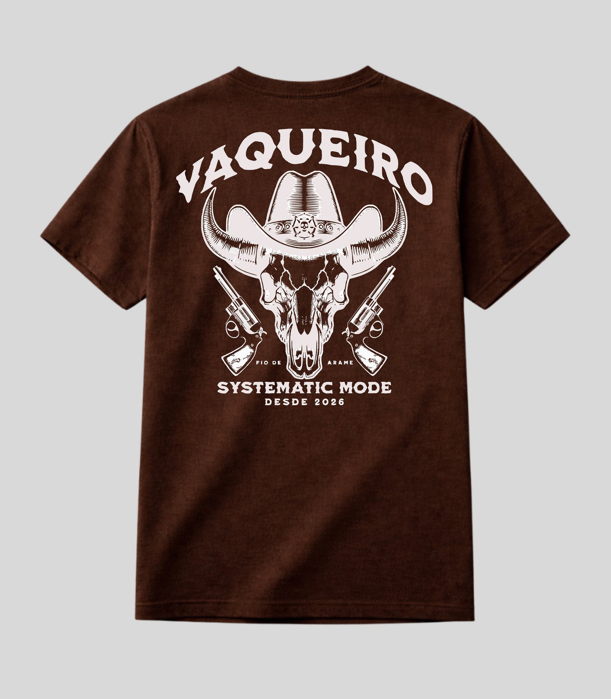 Camiseta Bruto Vaqueiro Gun Fio de Arame