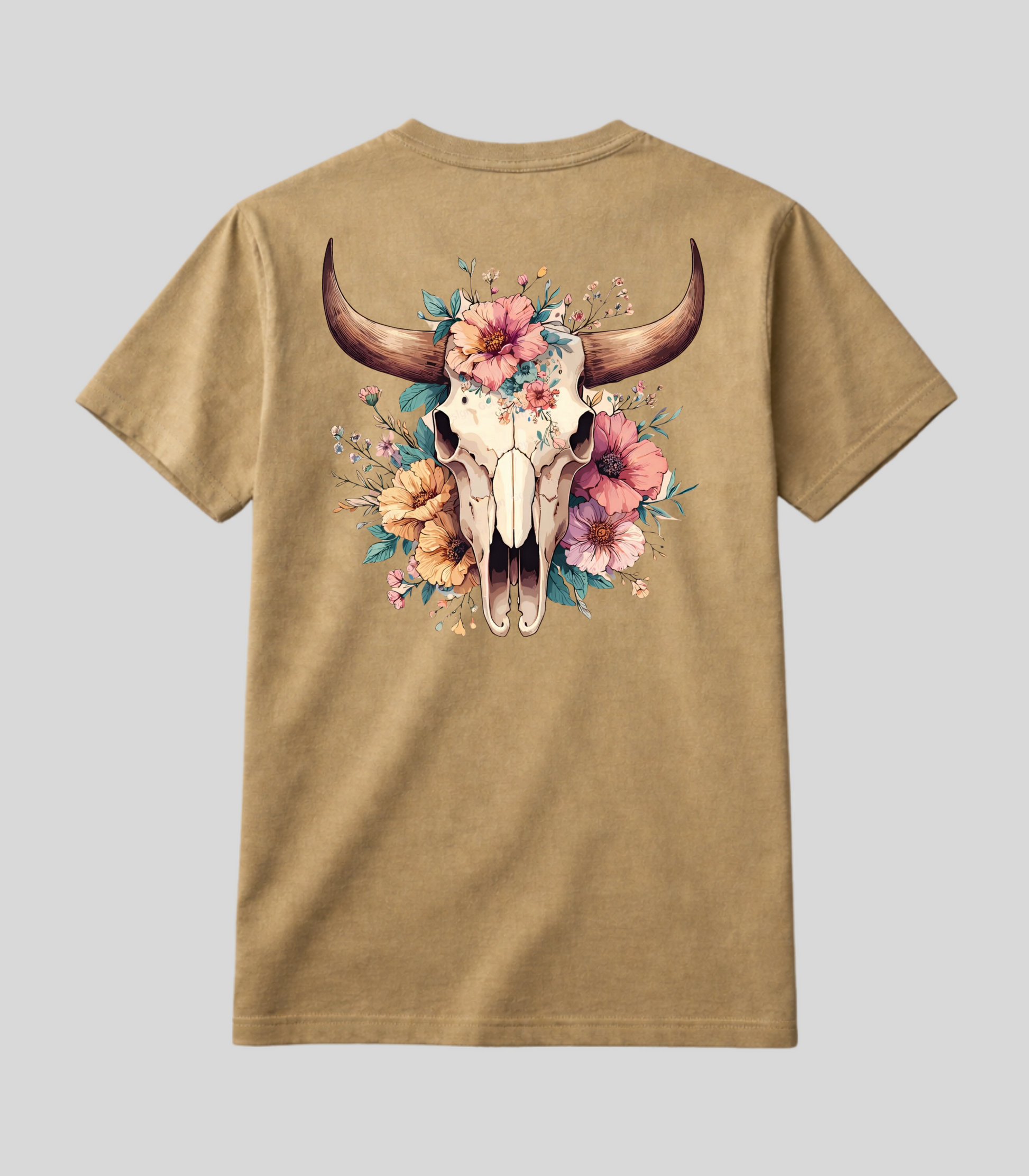 Camiseta Caveira de Boi Boiadeira Fio de Arame