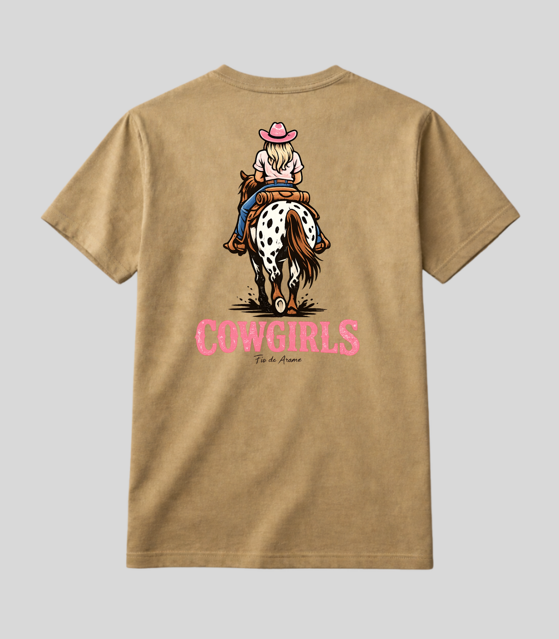 Camiseta Boiadeira Cowgilrs Country Fio de Arame