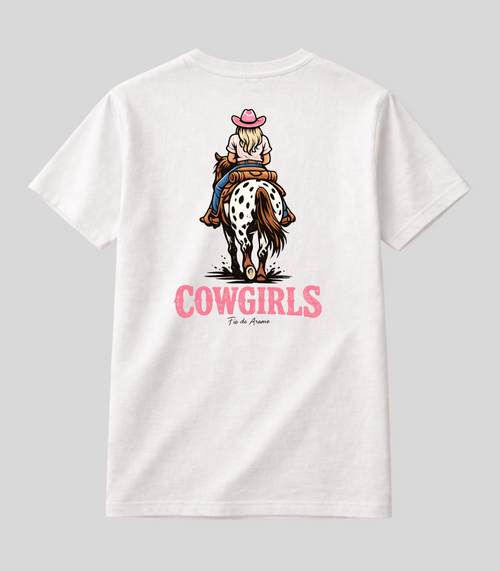 Camiseta Boiadeira Cowgilrs Country Fio de Arame