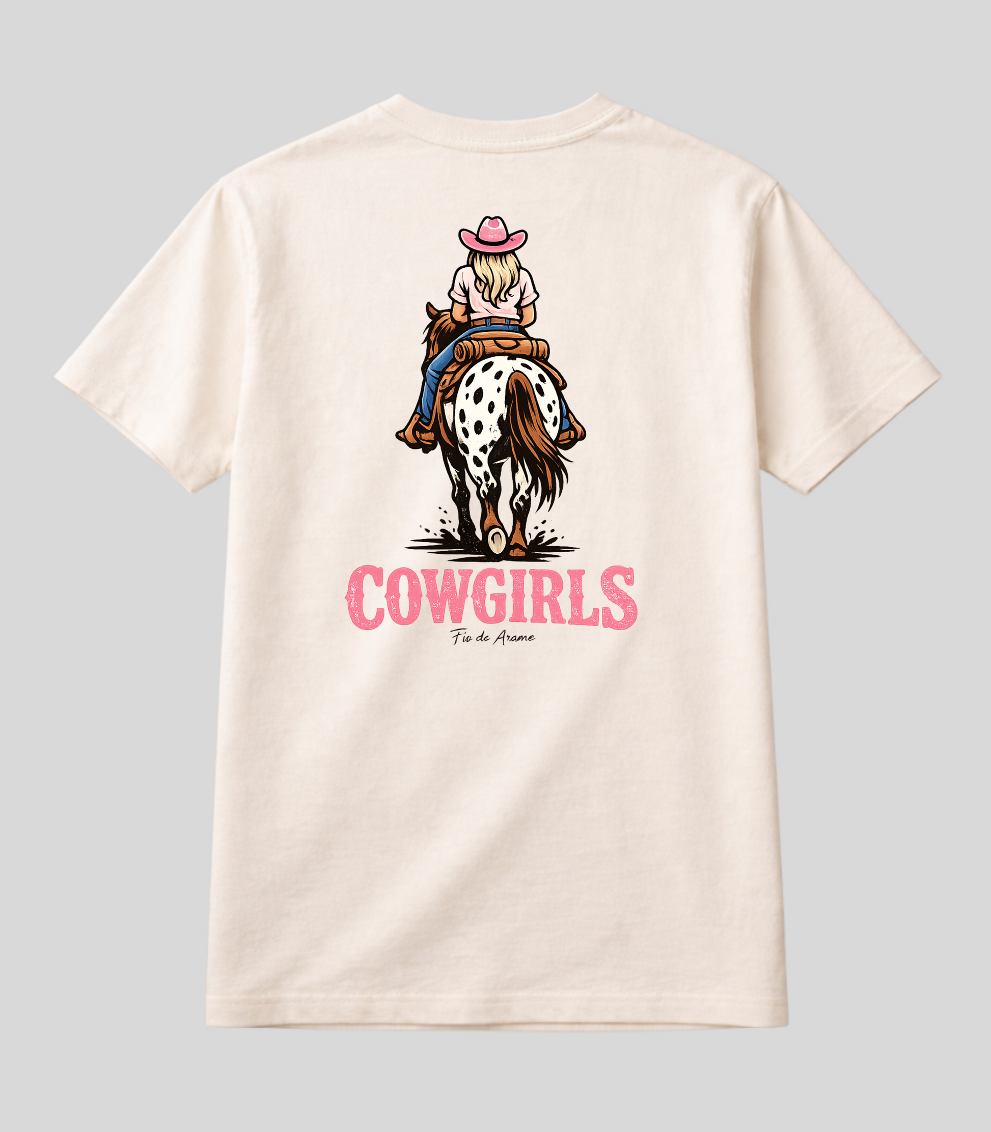 Camiseta Boiadeira Cowgilrs Country Fio de Arame