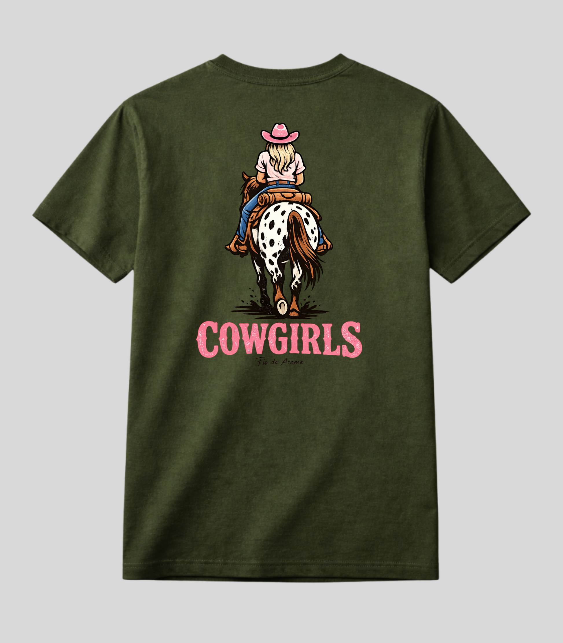 Camiseta Boiadeira Cowgilrs Country Fio de Arame