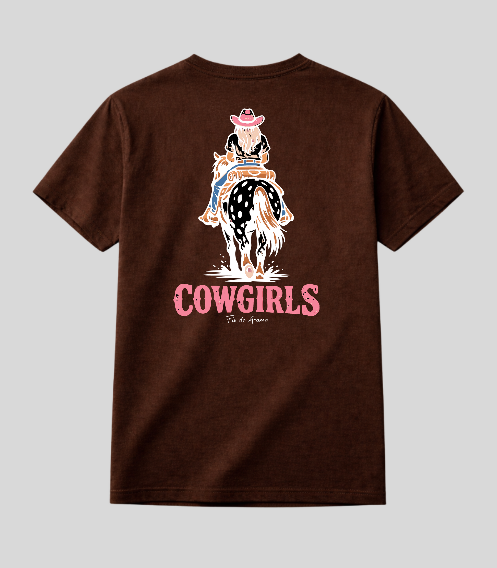 Camiseta Boiadeira Cowgilrs Country Fio de Arame