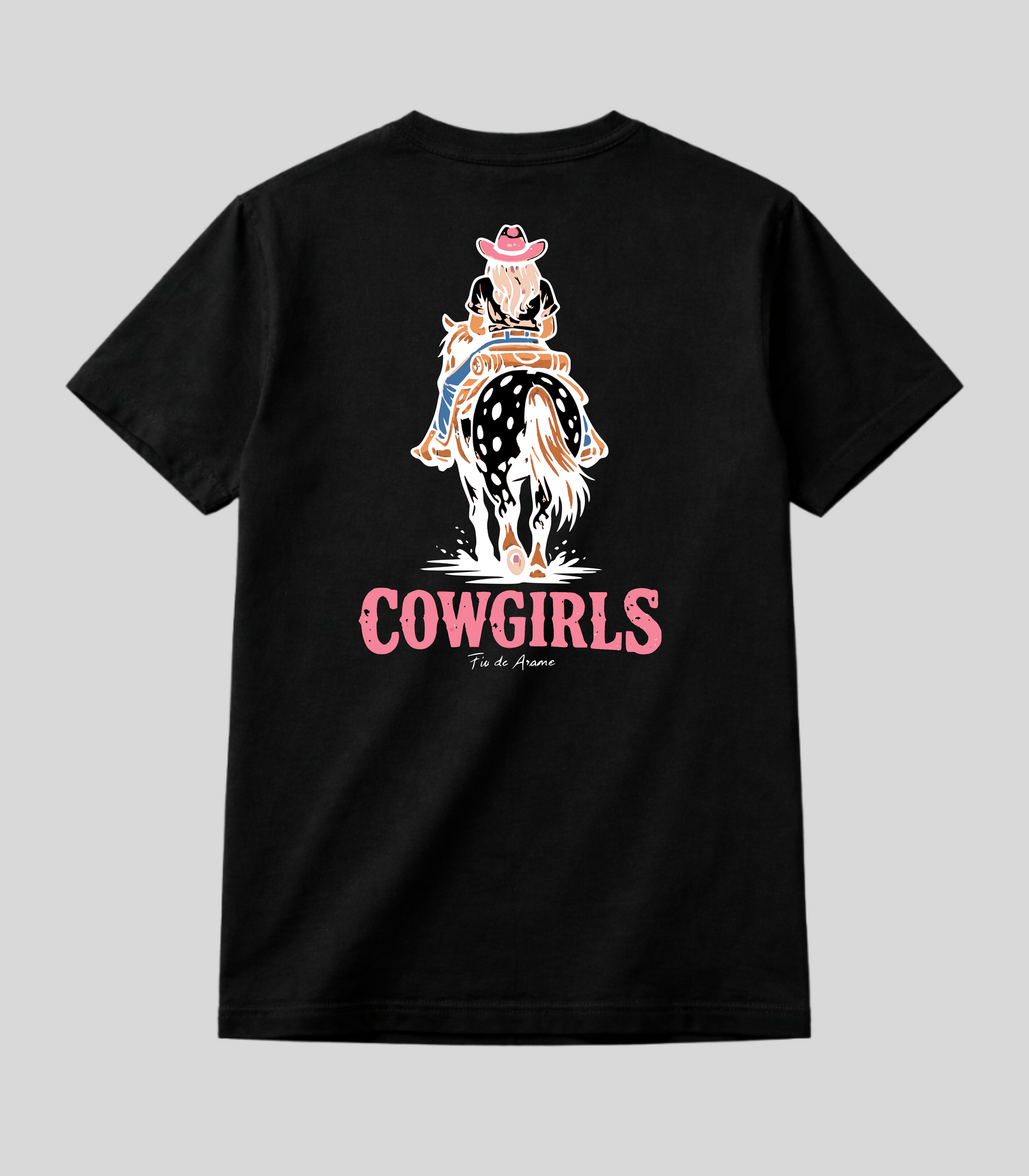 Camiseta Boiadeira Cowgilrs Country Fio de Arame