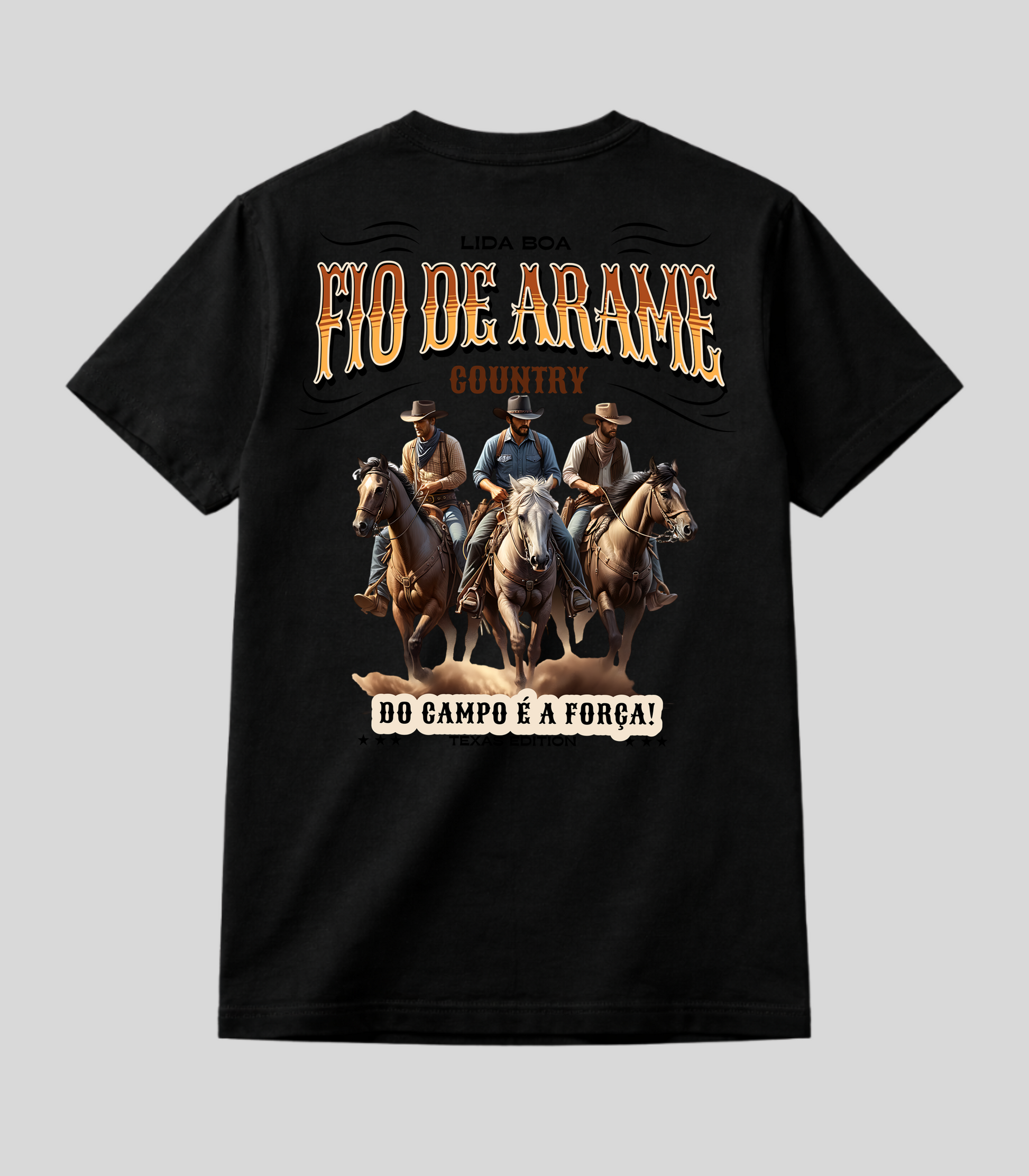 Camiseta Fio de Arame Edition 3 Pião do Sertão
