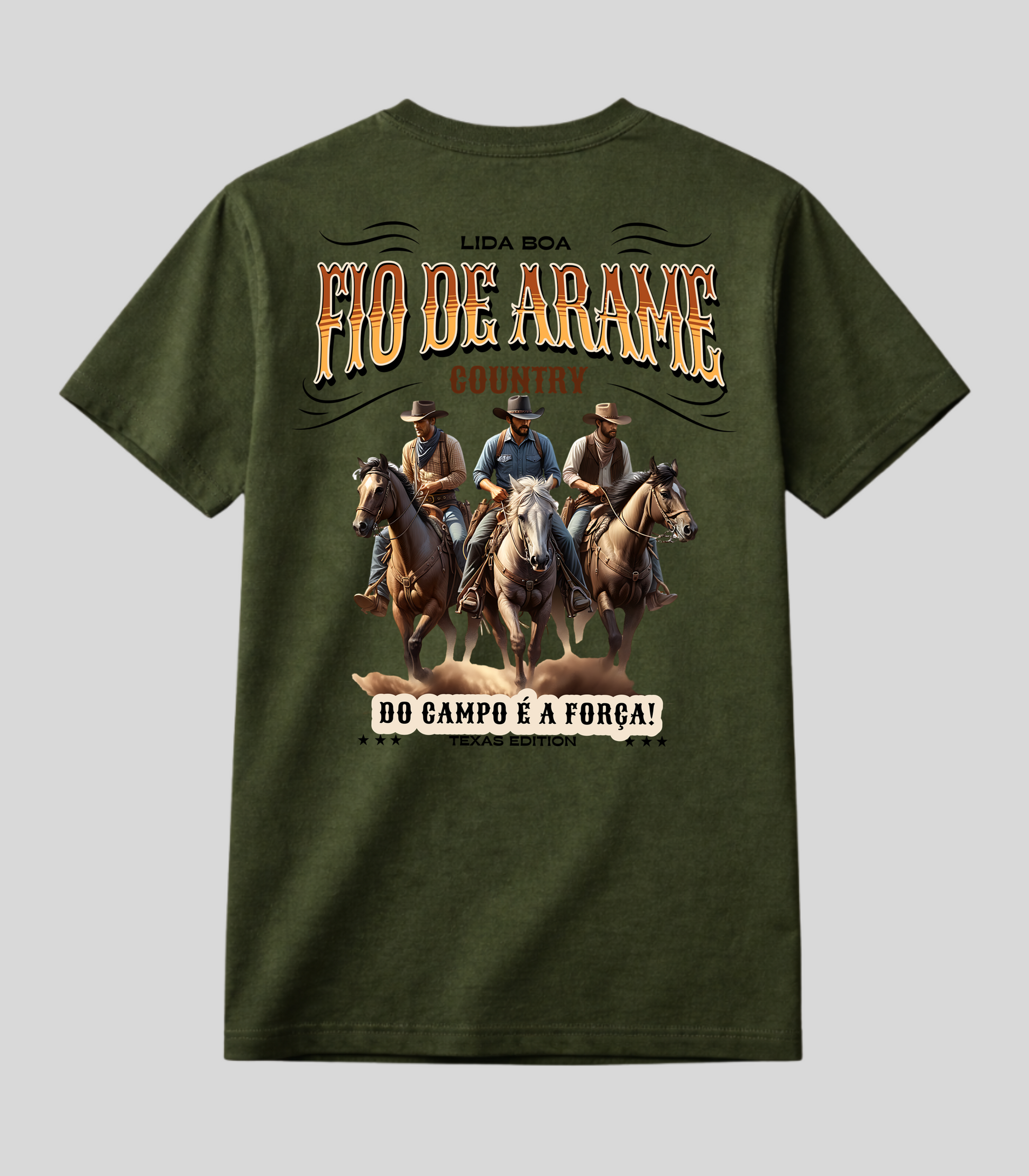Camiseta Fio de Arame Edition 3 Pião do Sertão