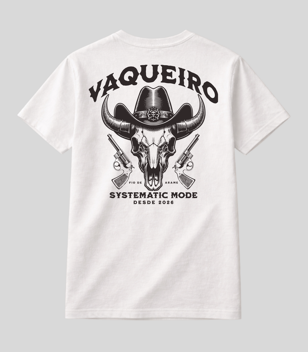 Camiseta Bruto Vaqueiro Gun Fio de Arame