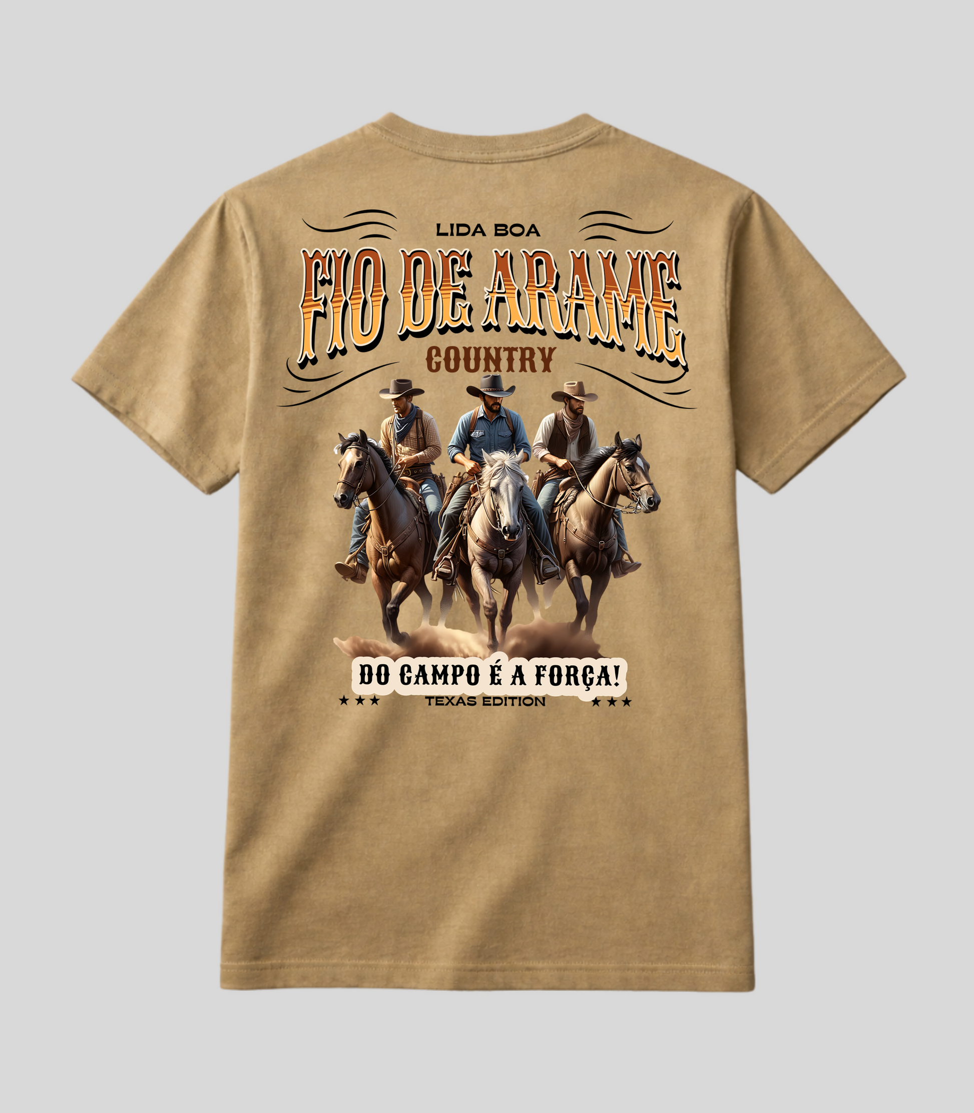 Camiseta Fio de Arame Edition 3 Pião do Sertão