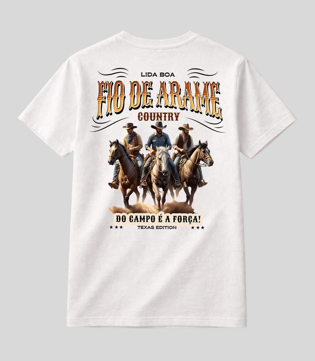 Camiseta Fio de Arame Edition 3 Pião do Sertão