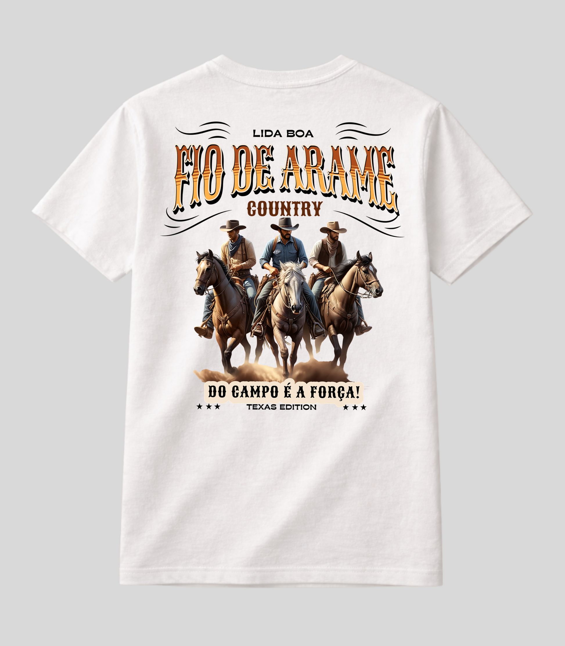 Camiseta Fio de Arame Edition 3 Pião do Sertão