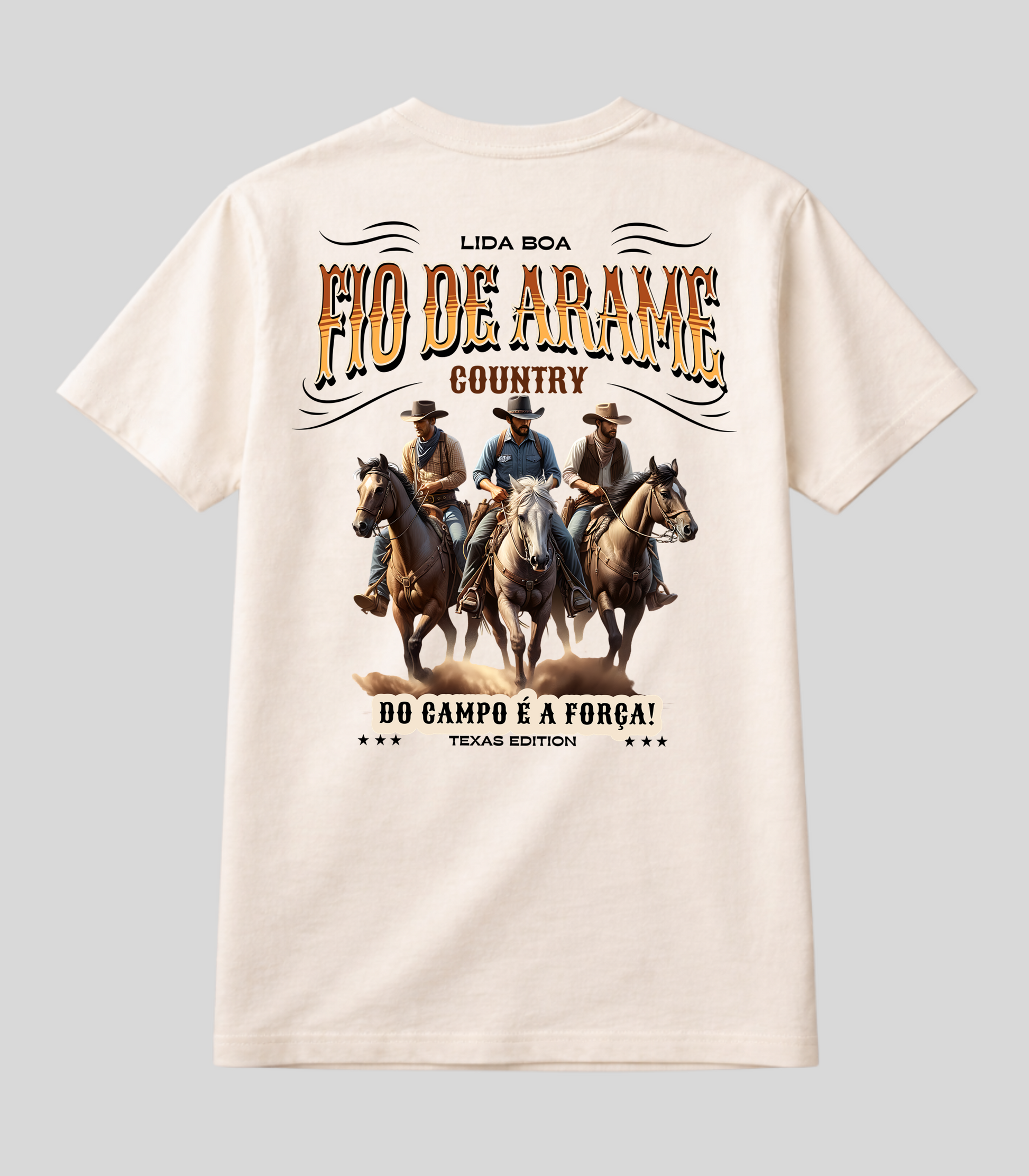 Camiseta Fio de Arame Edition 3 Pião do Sertão