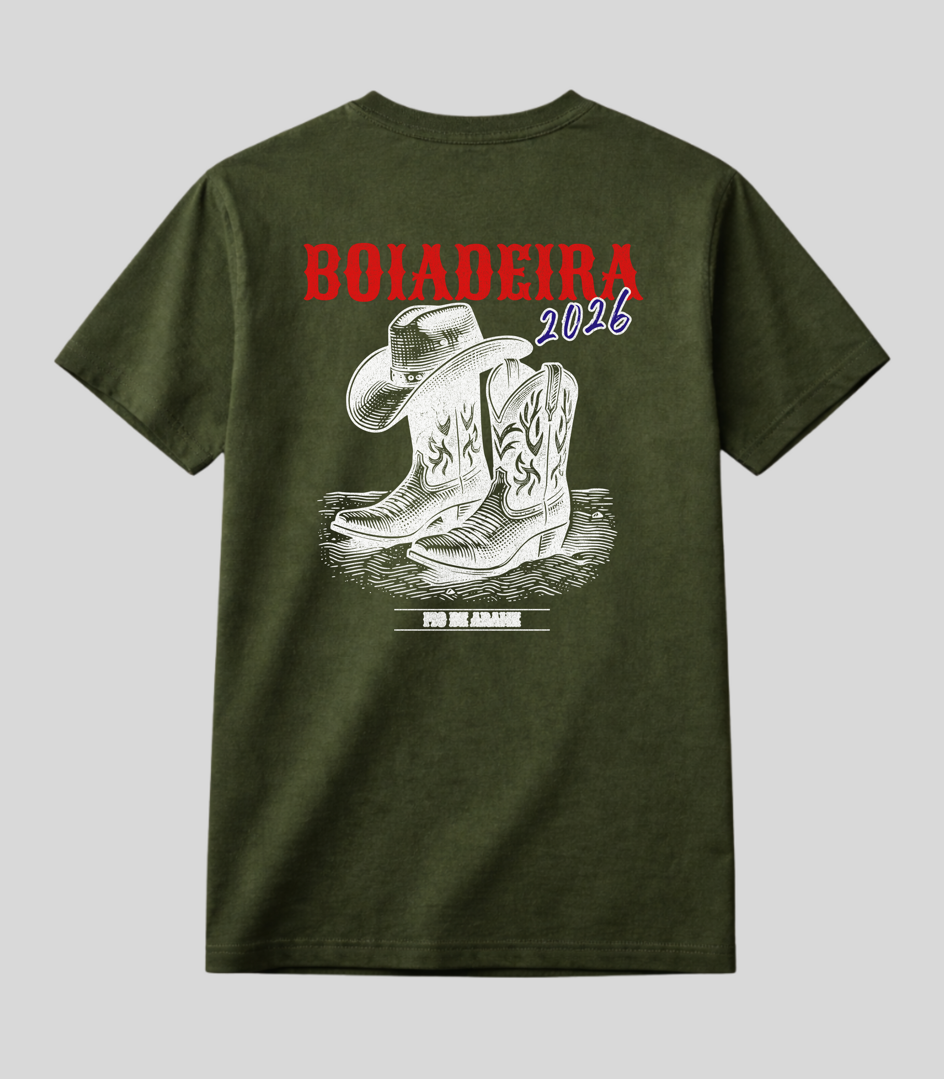 Camiseta Boiadeira BootBlue Fio de Arame 2026