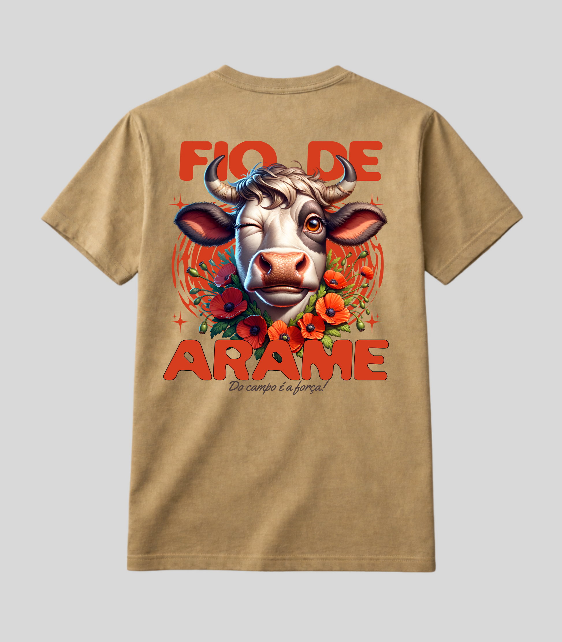 Camiseta Fio de Arame edition Cow Vaca
