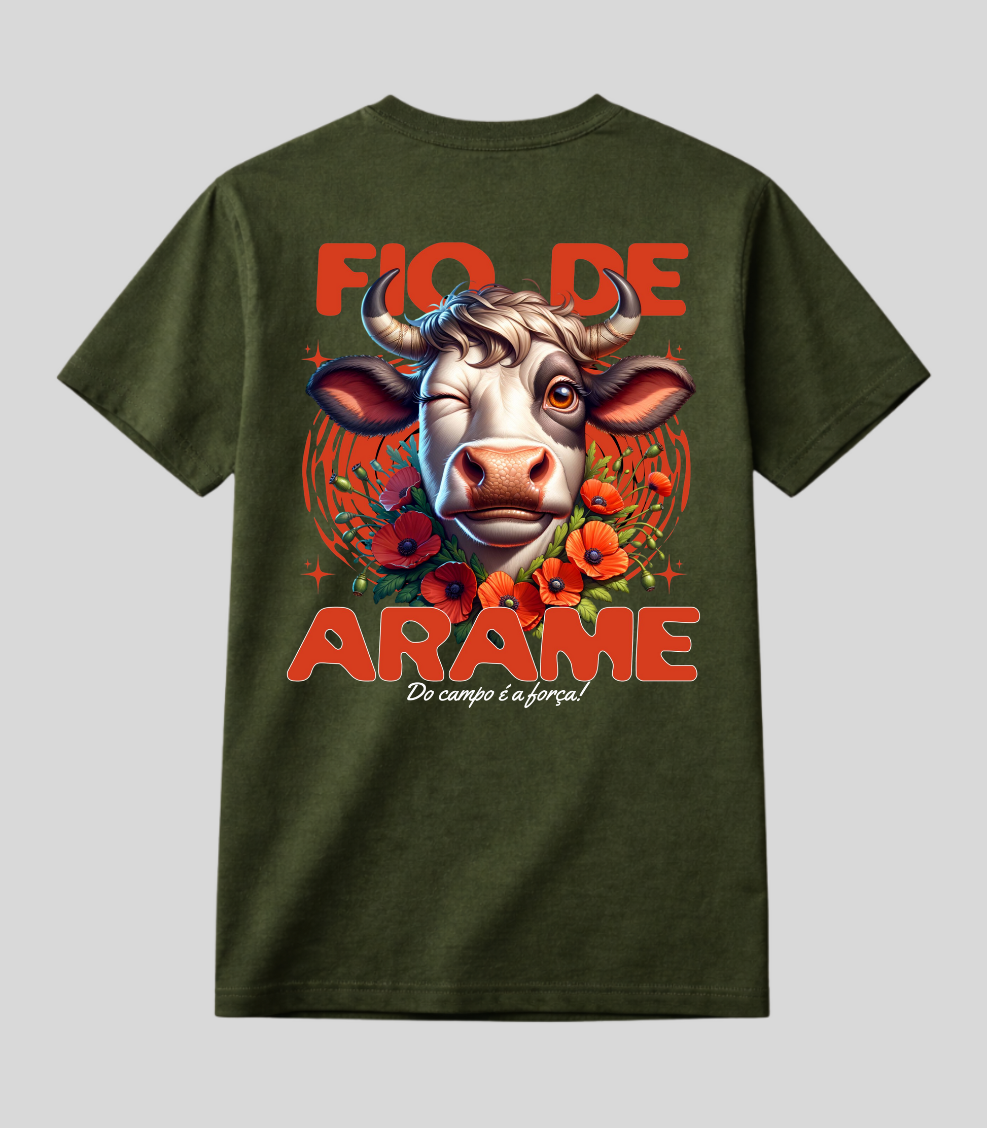Camiseta Fio de Arame edition Cow Vaca