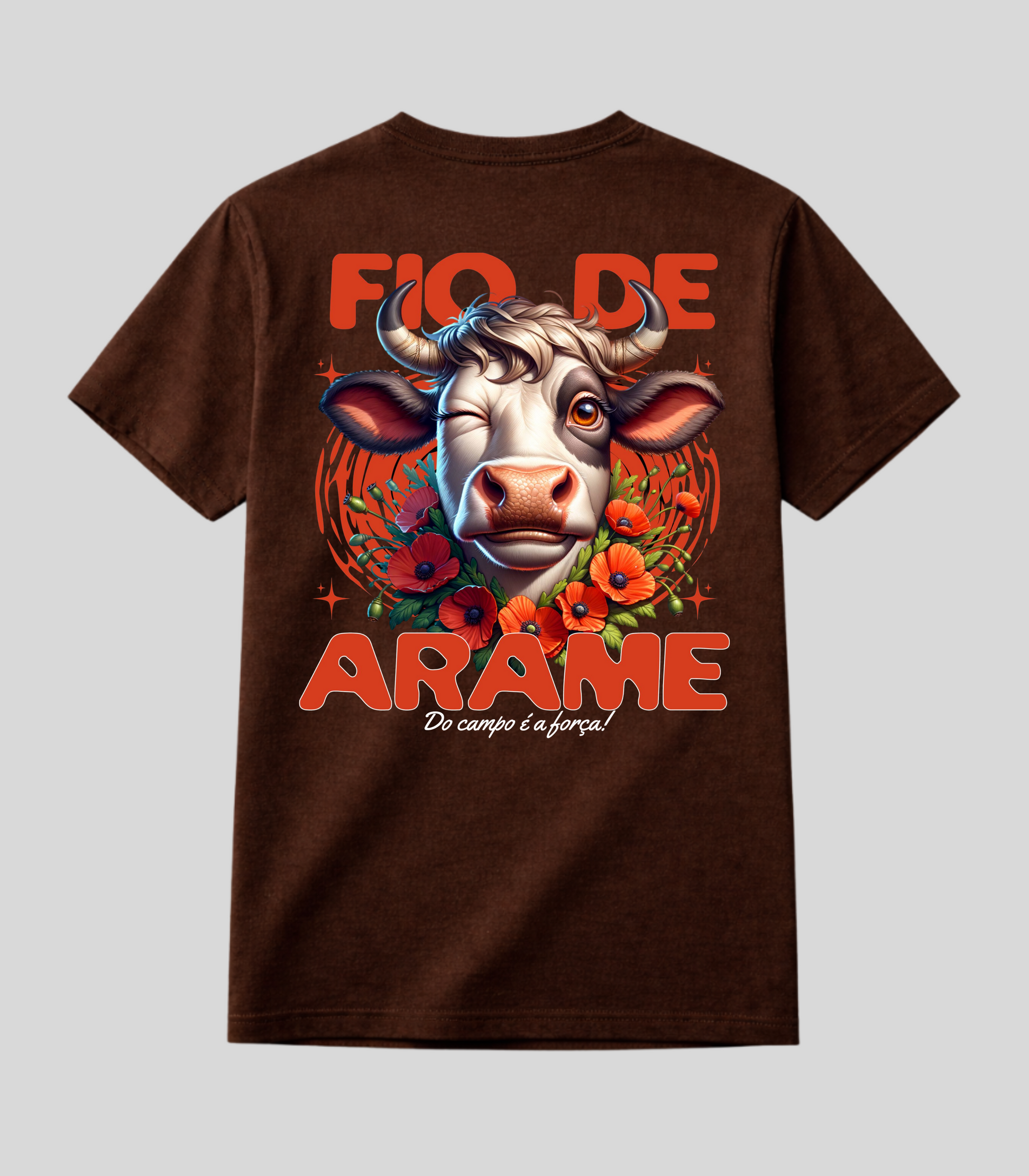Camiseta Fio de Arame edition Cow Vaca