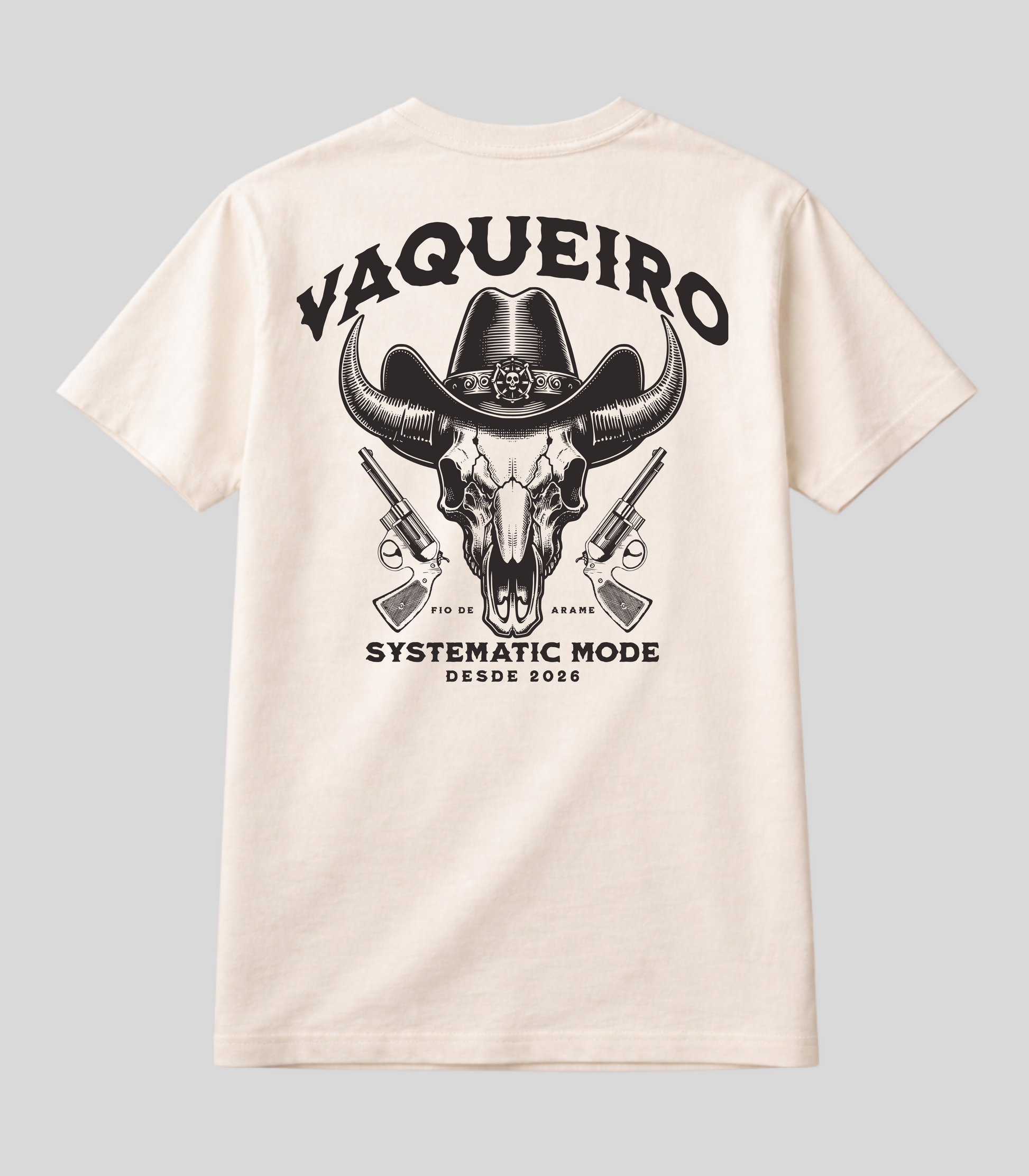 Camiseta Bruto Vaqueiro Gun Fio de Arame