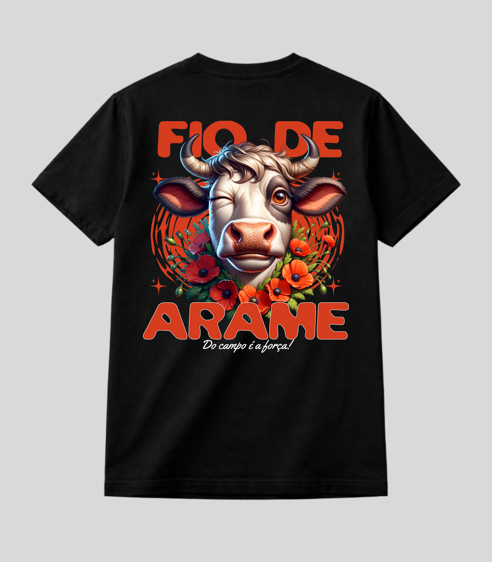 Camiseta Fio de Arame edition Cow Vaca