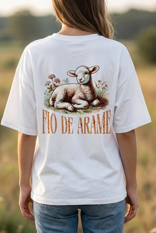 Camiseta Fio de Arame edition Cordeiro Manso
